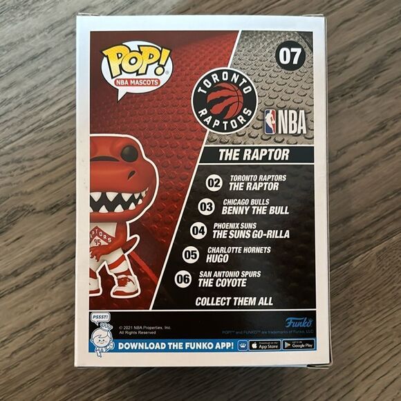 POP NBA mascot the raptor - Picture 2 of 2